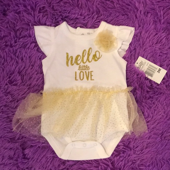 Baby Essentials Other - Baby essentials tutu shirt Baby Essentials Other - Baby essentials tutu shirt